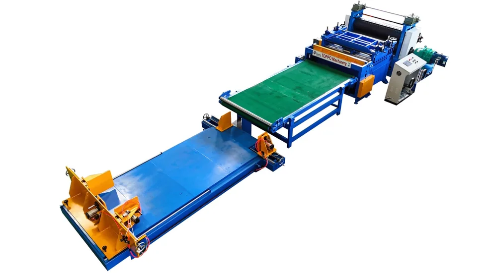 TOPPO complete embossing cutting and automatic stacking line