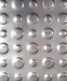 Big Dot metal sheet embossing pattern