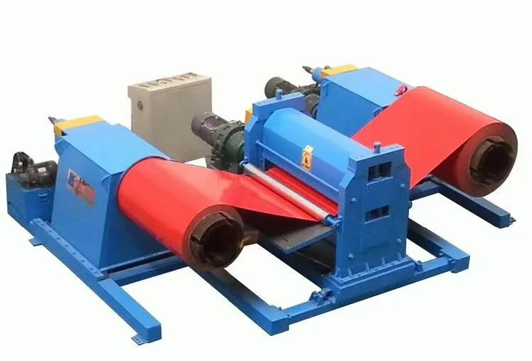 TOPPO automatic decoiler embossing and recoiling line