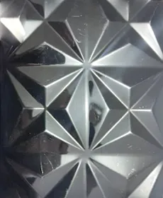 Diamond Star metal sheet embossing pattern