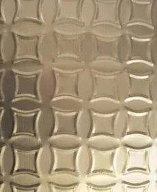 Basket Weave metal sheet embossing pattern