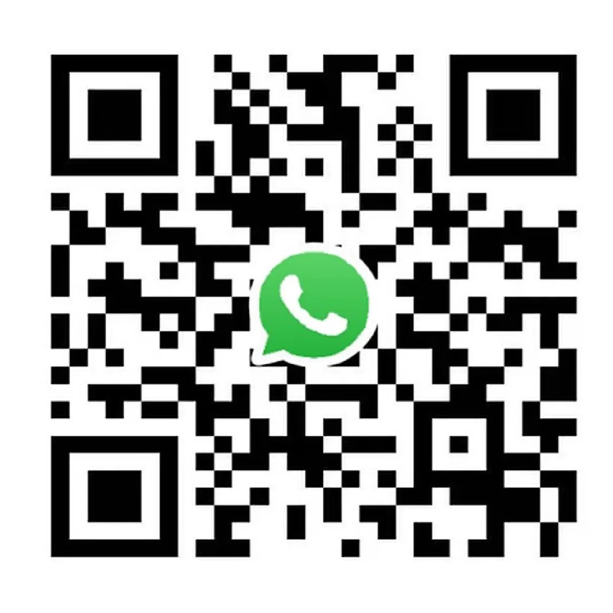WhatsApp QR code